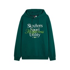 Skechers Sports Alliance Series Sweatshirt Unisex Garden Green Garden Green/00XW, M