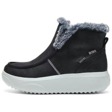 Skechers Bob's Warm Slip-Resistant Short Snow Boots Women's Black Черный, 38