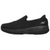 Skechers GO WALK Stability Cushioning Anti-Slip And Wear-Resistant Low-Top Casual Shoes Men's Pure Black 43.5