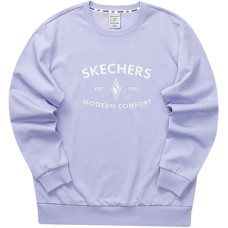 Skechers Yazhuan Series Sweatshirt Unisex Sweet Lavender Sweet lavender-01DU, XL