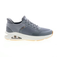 Skechers Tres Air Uno Necessairy 183093 Mens Gray Lifestyle Sneakers Shoes 9