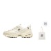 Skechers D'LITES 1.0 Slip-Resistant Breathable Low-Top Chunky Sneakers Women's Ecru 35