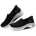 Skechers WOMEN'S GO WALK Anti-Slip Wear-Resistant Breathable Lightweight Low-Top Casual Shoes Women's Black Черный, 38