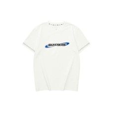 Skechers SS24 T-Shirt Men's Marshmallow White Marshmallow white 0074, L