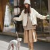 Skechers Jackets Coats Women's White White/00NA, 2XL