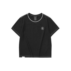 Skechers Regular T Shirt Women's Carbon Black сажа, S