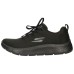 Skechers Go Walk Fle Slip Resistant, Abrasion Resistant, Breathable Low Top Running Shoes Men's Black Черный, 43