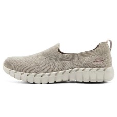 Skechers GO WALK 2 Smart Low-Top Casual Shoes Women's Dark Taupe 35
