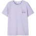 Skechers Comfort Enjoy Technology Series T Shirt Light Snow Cyan Teenagers Light Snow Cyan-00EW, 140