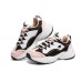 Skechers Sport Cushioned Wear-Resistant Slip-Resistant Low-Top Casual Shoes Women's Black Pinkish 36