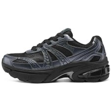 Skechers Breathable Low-Top Running Shoes Men's Black Черный, 44