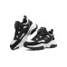 Skechers Sport Wear-resistant And Lightweight Kids Lifestyle Shoes Black White Teenagers 27.5
