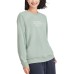 Skechers Sports Alliance Series Sweatshirt Women's Aqua Silver Green Mercury Green/04X2, S