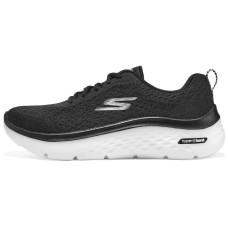 Skechers Go Walk Hyper Burst Anti-Slip Wear-Resistant Low-Top Running Shoes Women's Black White 36