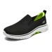 Skechers Cushioning Wear-Resistant Low-Top Casual Shoes Men's Black White Черно-белый, 42