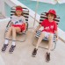 Skechers Slip Resistant, Abrasion Resistant, Breathable Children's Sandals Black Red Teenagers 28.5