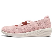 Skechers Modern Comfort Slip Resistant And Breathable Low Top Casual Shoes Women's Rose Red Розовый, 35.5