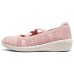Skechers Modern Comfort Slip Resistant And Breathable Low Top Casual Shoes Women's Rose Red Розовый, 35.5