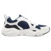 Skechers Stamina Airy Cushioning Anti-Slip And Wear-Resistant Low-Top Chunky Sneakers Men's White Blue 41
