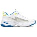 Skechers D'LITES 4.0 Cushioning Anti-Slip Wear-Resistant Breathability Low-Top Casual Shoes Men's White Yellow Blue 39.5
