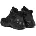 Skechers DLITES Anti-Slip Wear-Resistant Mid-Top Running Shoes Women's Black Черный, 35.5