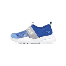 Skechers Anti-Slip Wear-Resistant Low-Top Toddler Shoes Blue Gray Infant And Toddler Blue Gray, 23