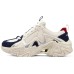 Skechers Stamina V3 Chunky Sneakers Men Low-Top White/Blue/Red 42