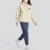 Skechers Sports Alliance Series Velvet-feel Coat Women's Light Brown Коричневый, M