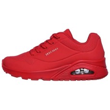 Skechers Uno Cushioning Anti-Slip And Wear-Resistant Low-Top Casual Shoes Women's Red 39