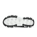 Skechers D'LITES 1.0 Cushioning Wear-Resistant Low-Top Chunky Sneakers Men's Black White Черно-белый, 42