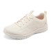 Skechers Abrasion Resistant Low Top Running Shoes Women's Ivory Бежевый, 36