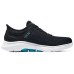 Skechers GO WALK 7 Cushioned Anti-Slip And Wear-Resistant Lightweight Low-Top Casual Running Shoes Women's Black Blue Черно-зеленый, 37