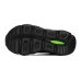 Skechers Cushioning, Slip Resistant, And Abrasion Resistant Sports Casual Shoes Black Green Teenagers 27.5