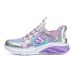 Skechers Cushioning Wear-Resistant Kids Lifestyle Shoes Silver Purple Kids' Фиолетовый, 32
