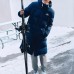 Skechers Colorful Down Jackets Men Medieval Blue Синий, M