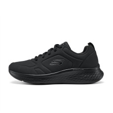 Skechers Cushioning Slip Resistant Low Top Casual Running Shoes Women's Black Черный, 37