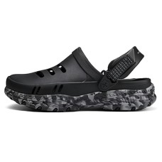 Skechers Foamies Beach Sandals Men's Black Gray Color Black Gray Color, 42