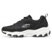 Skechers D'LITES 1.0 Anti-Slip And Wear-Resistant Breathable Low-Top Chunky Sneakers Women's Black 37