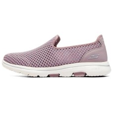 Skechers Go Walk 5 Anti Slip Wear Resistant Low Top Casual Shoes Women's Pink 39