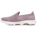 Skechers Go Walk 5 Anti Slip Wear Resistant Low Top Casual Shoes Women's Pink 39