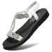 Skechers CALI One Strap Sandals Women's White Белый, 35