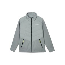 Skechers Stroll Down Jacket Men's Shark Gray Shark Gray-00MM, S