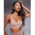 ASOS DESIGN Premium sculpting square neck bra in beige Бежевый, S - US 4-6