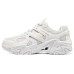 Skechers Stamina V3 Mecha Shoes Third Generation Anti-Slip Wear-Resistant Low-Top Chunky Sneakers Men's White 41