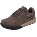 Skechers SKECHERS MENS USA Anti-Slip Wear-Resistant Low-Top Casual Shoes Men's Dark Brown Коричневый, 42