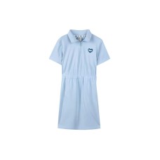 Skechers Colorful Short Sleeved Dress Women's Голубой, S