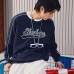 Skechers Sweatshirt Unisex Marine Blue Marine Blue/00DU, L