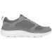 Skechers Go Walk Hyper Burst Cushioned Slip Resistant Abrasion Resistant Low Top Casual Shoes Men's Light Gray 41
