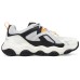 Skechers D'LITES Bubbling Bear Cushioning Anti-Slip And Wear-Resistant Low-Top Chunky Sneakers Men's Black White Orange черный белый оранжевый, 45