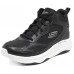 Skechers Cushioning Wear-Resistant High-Top Casual Shoes Women's Black Черный, 38.5